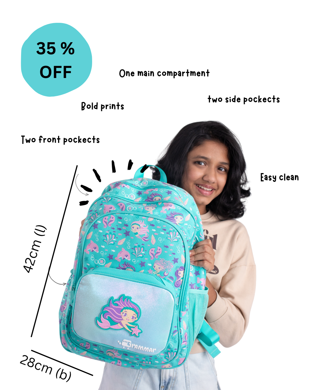 BACKPACK - AQUA GLAM